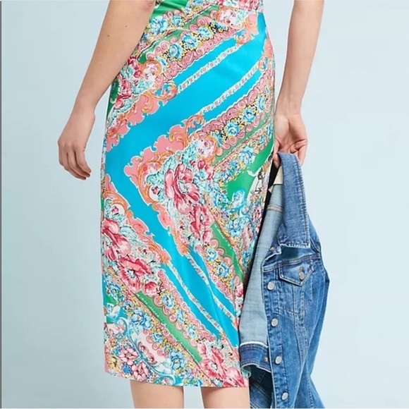 Maeve Anthropologie Bette Wrap Skirt. Size 4 - Picture 9 of 16